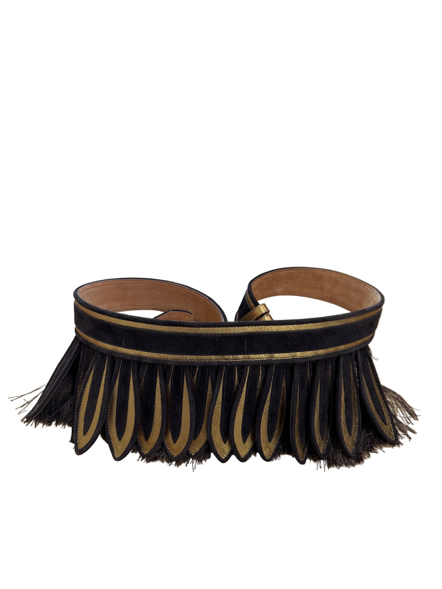 Etro 100% Cotton Fringe Belt-Accessories-Gazelle Fashion and Style