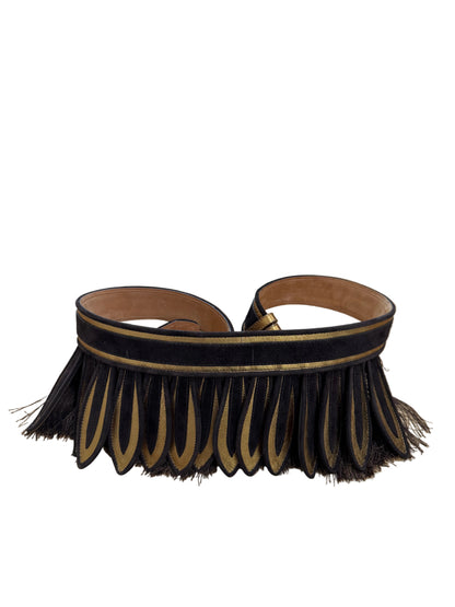 Etro 100% Cotton Fringe Belt-Accessories-Gazelle Fashion and Style