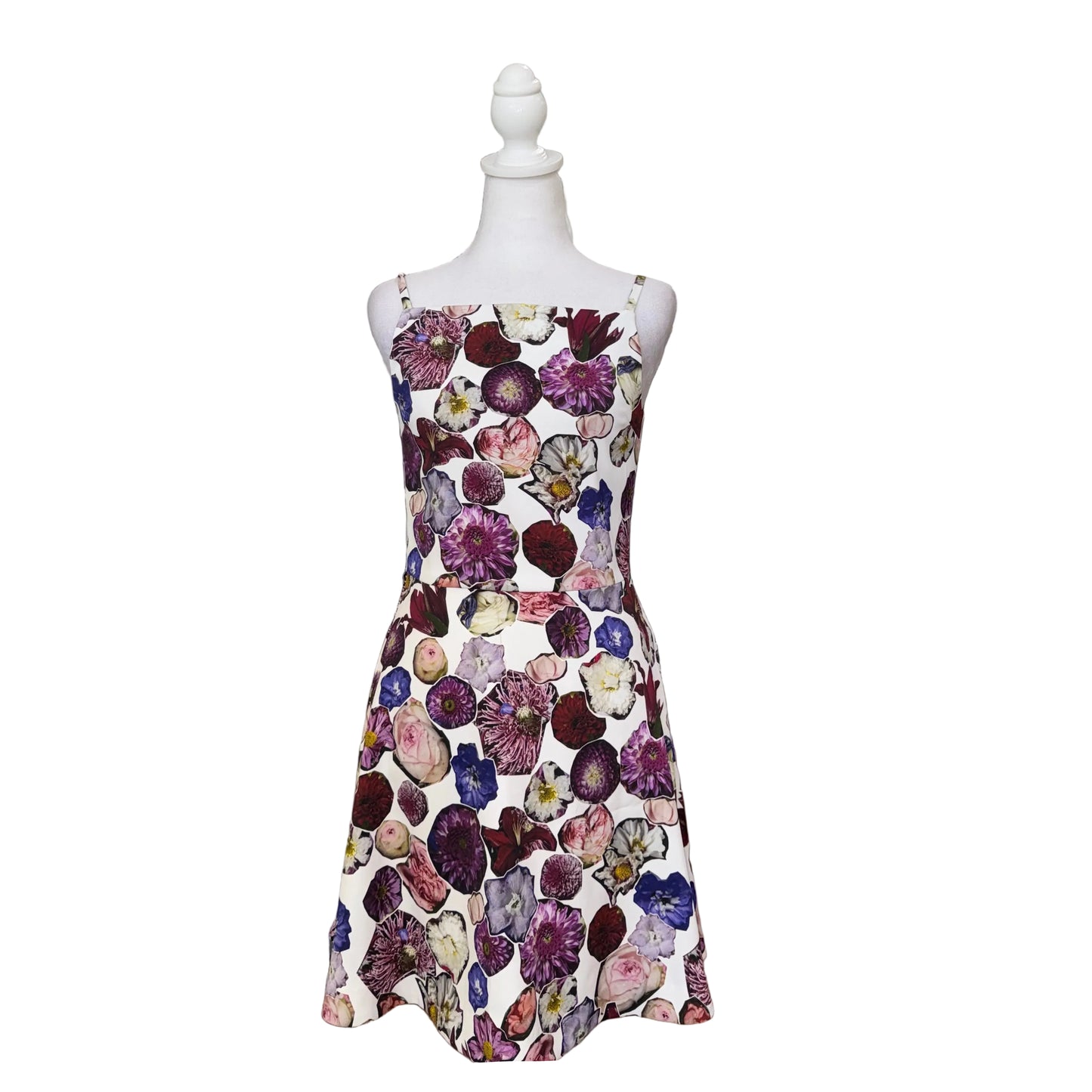 Thierry Boutemy Flower Midi Dress-DRESS-Gazelle Fashion and Style