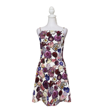 Thierry Boutemy Flower Midi Dress-DRESS-Gazelle Fashion and Style