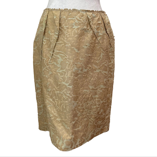 Christian Dior Beige Skirt-SKIRT-6-beige-Great-Gazelle Fashion and Style