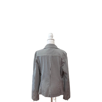 St John Sport Stripped Blazer-BLAZER-Gazelle Fashion and Style