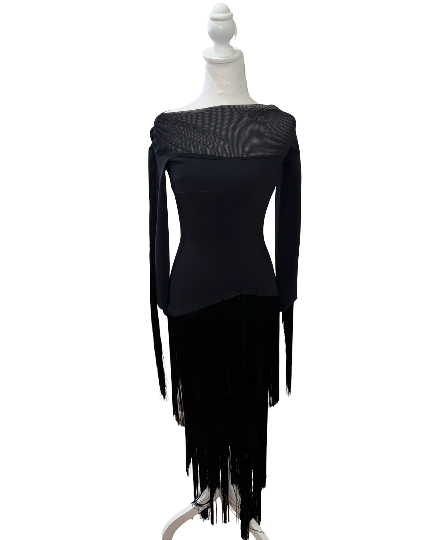 Chiara Boni Fringe Dress-DRESS-Gazelle Fashion and Style