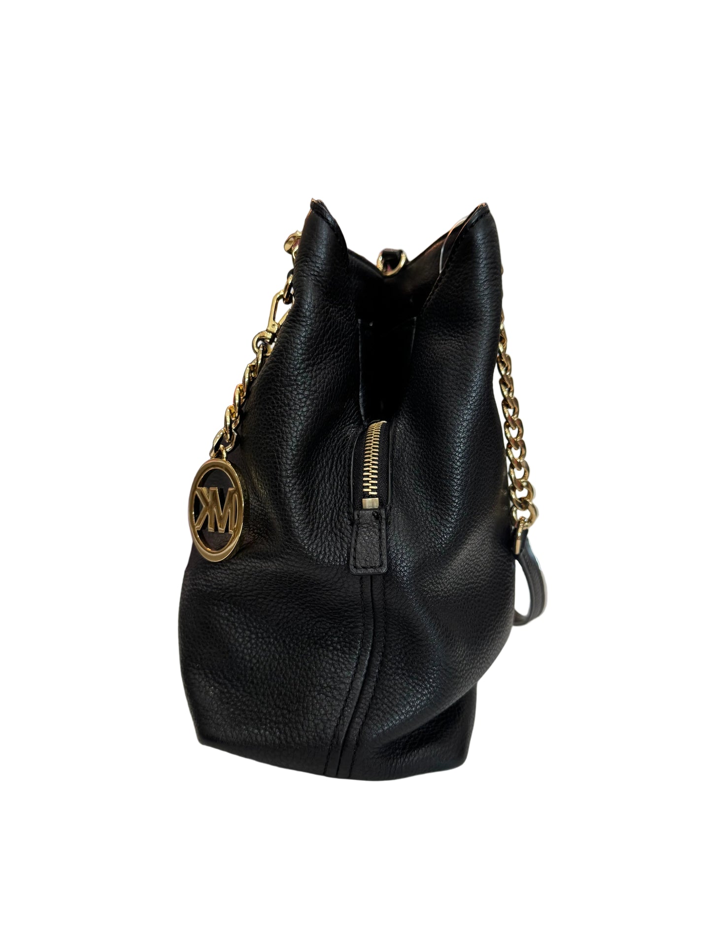 Michael Kors Black Shoulder Bag-HANDBAGS-Gazelle Fashion and Style