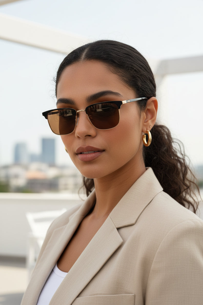 Vintage Gucci Sunglasses-SUNGLASSES-Gazelle Fashion and Style