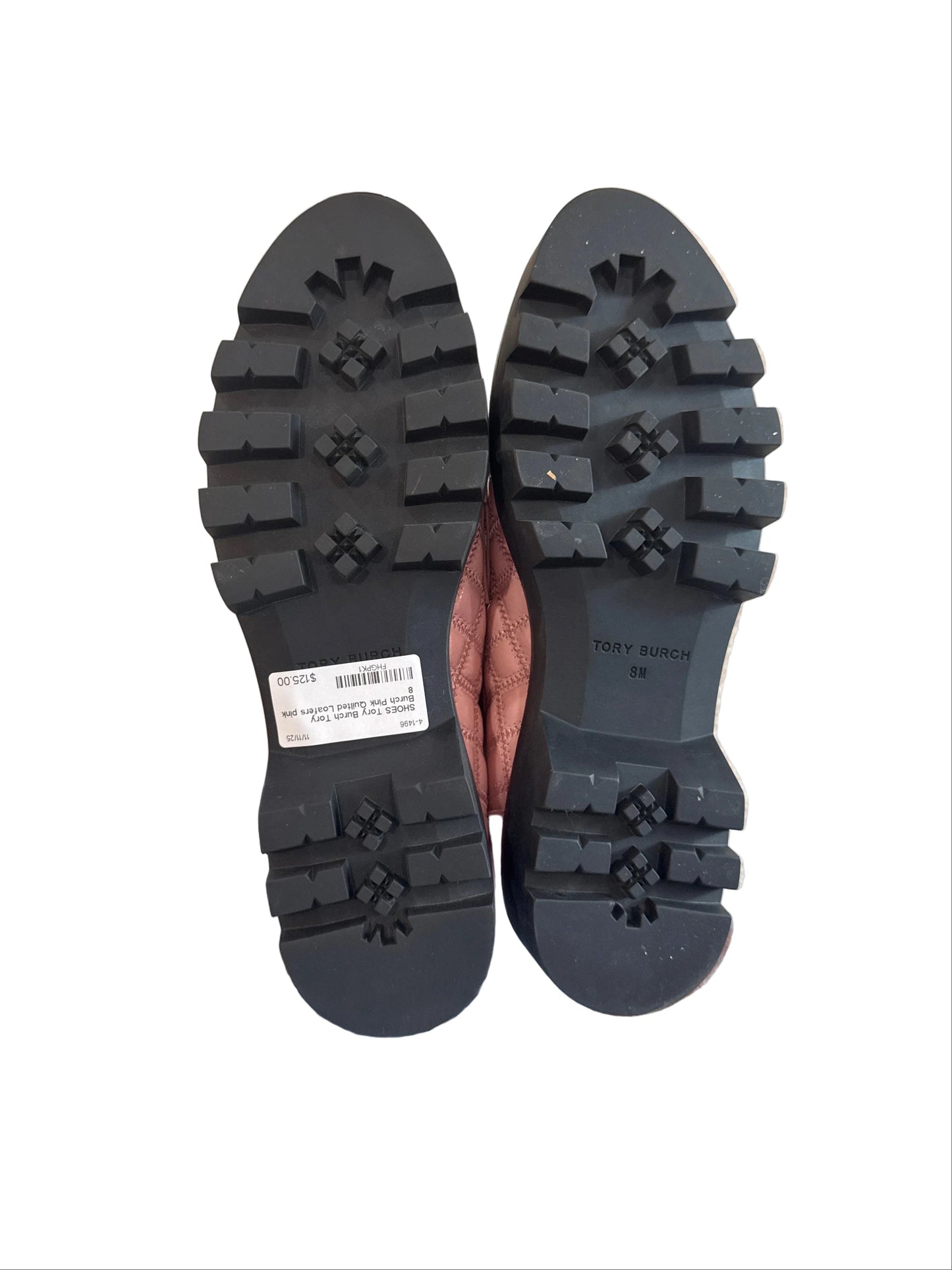 Tory Burch Pink Quilted Loafers-SHOES-Gazelle Fashion and Style