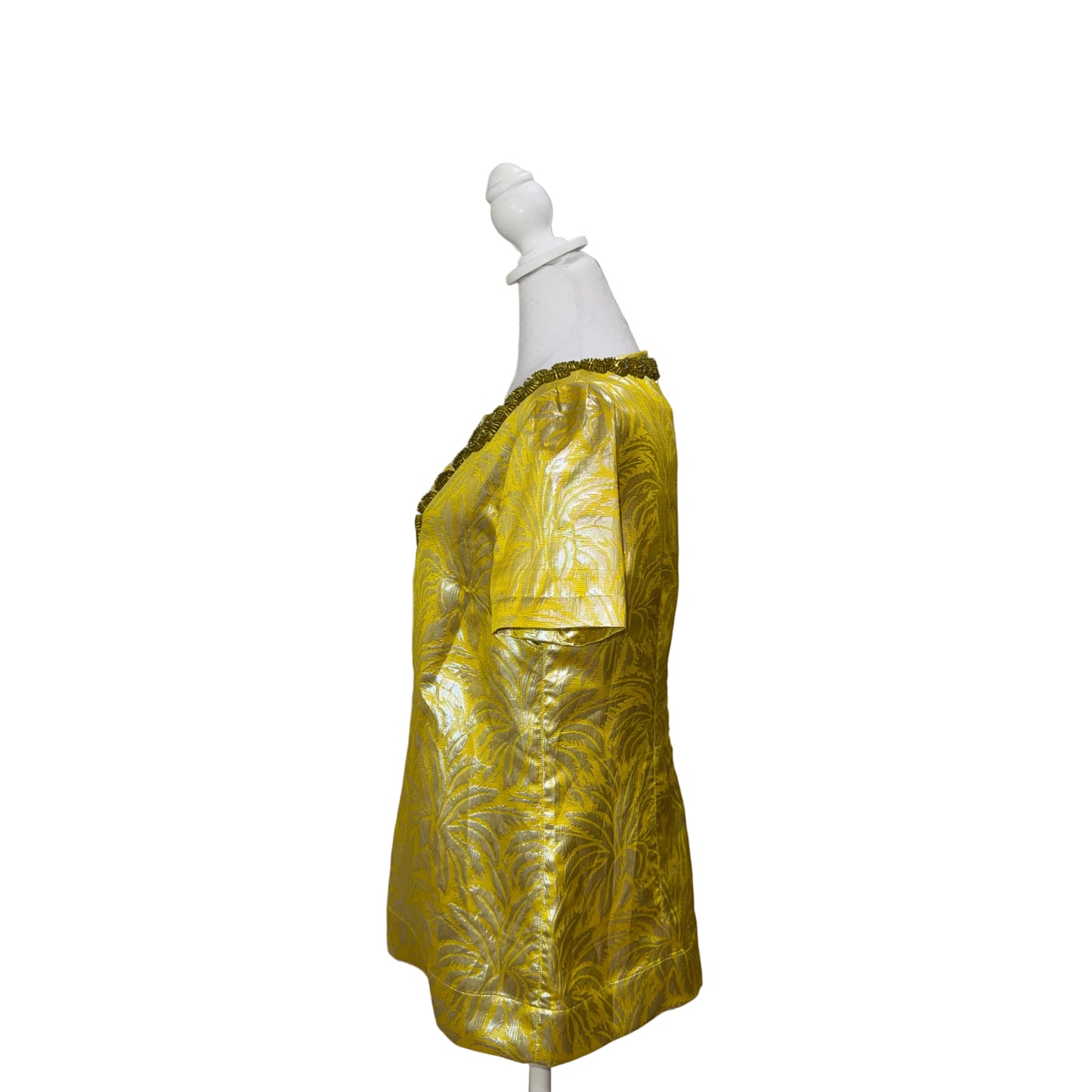 Tory Burch Gold Adorned Lola-TOPS-Gazelle Fashion and Style