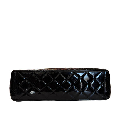 Chanel Maxi Quilted Double Flap Patent Leather-HANDBAGS-Gazelle Fashion and Style