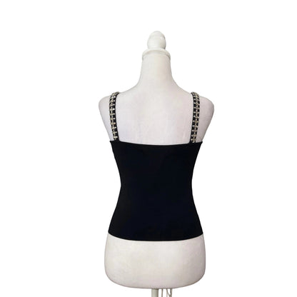 Alice + Olivia Drina Embellished Tank- Gazelle Fashion and Style 