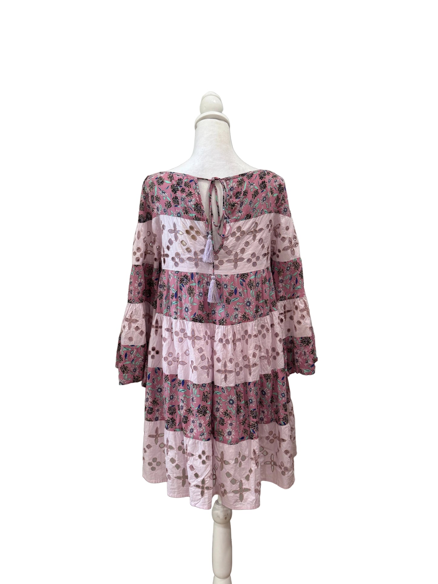 Free People Lilac Floral Dress-Dresses-Gazelle Fashion and Style