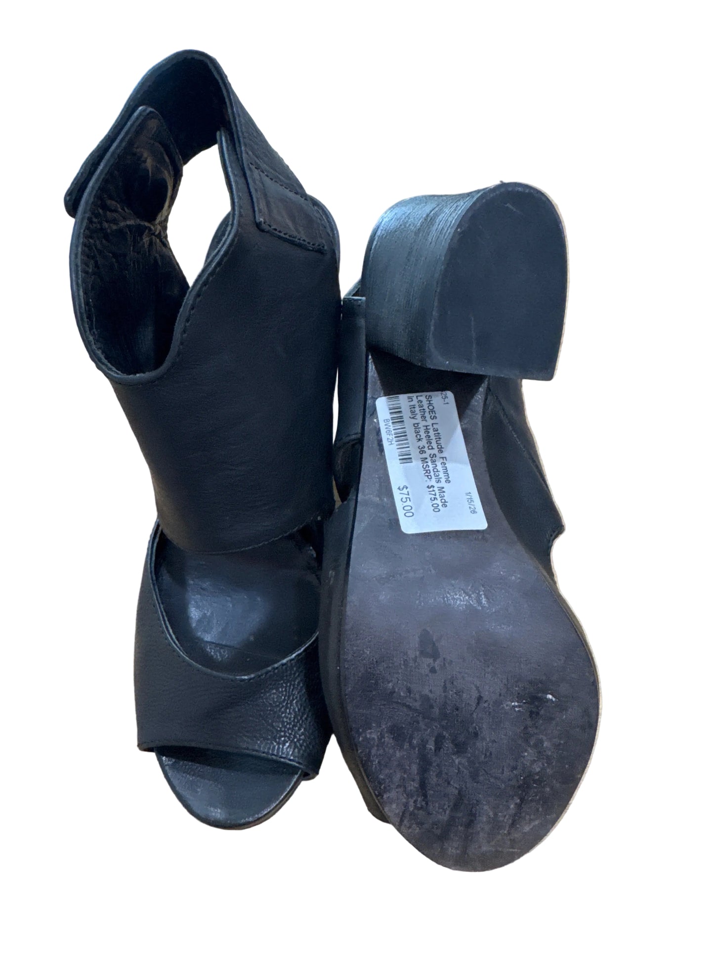 Black Heeled Sandals-SHOES-Gazelle Fashion and Style