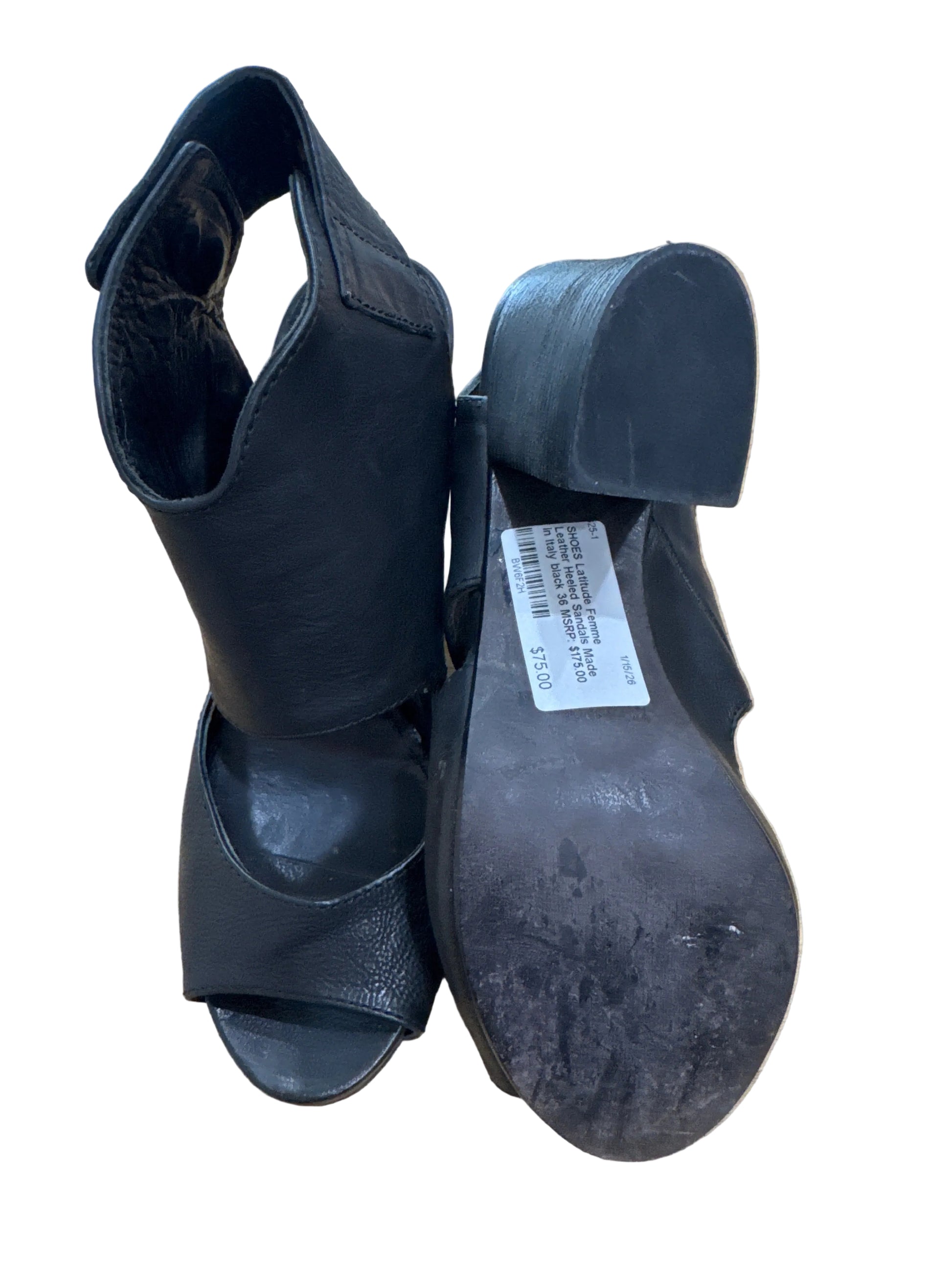 Black Heeled Sandals-SHOES-Gazelle Fashion and Style