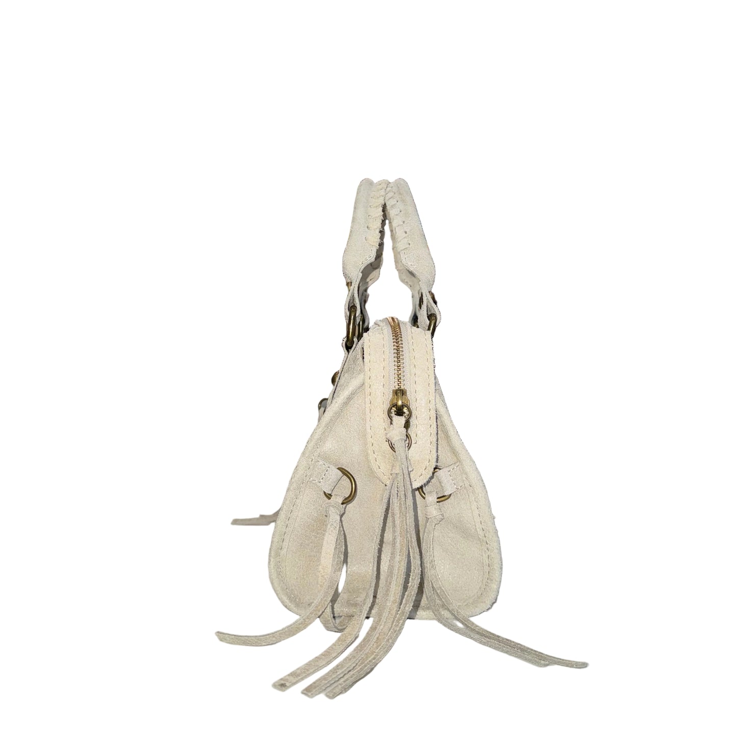 Top Handle Leather Handbag-HANDBAGS-Gazelle Fashion and Style