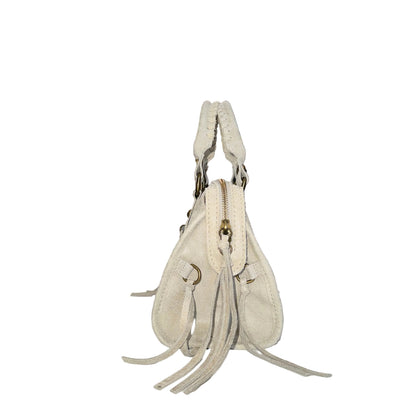 Top Handle Leather Handbag-HANDBAGS-Gazelle Fashion and Style