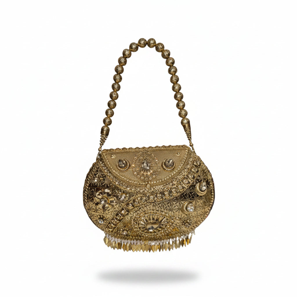 Handmade Hard-shell Evening Clutch-CLUTCH-Gazelle Fashion and Style