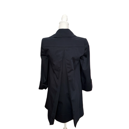 Burberry Black Trench Coat- Gazelle Fashion and Style 
