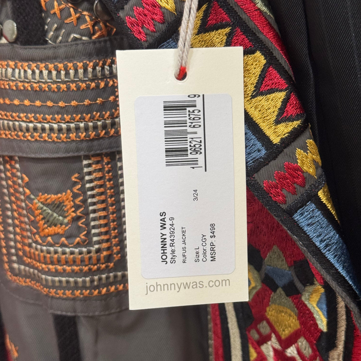 Johnny Was Rufus Jacket $250-JACKETS-Gazelle Fashion and Style