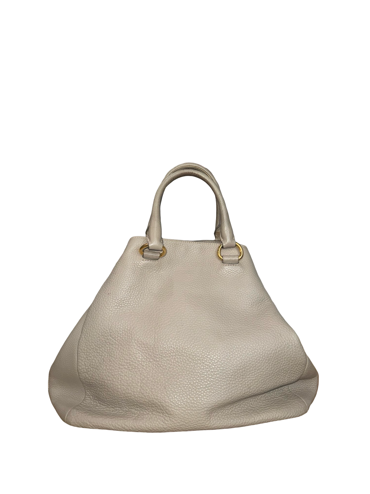 Prada Vitello Daino Leather Handle Bag