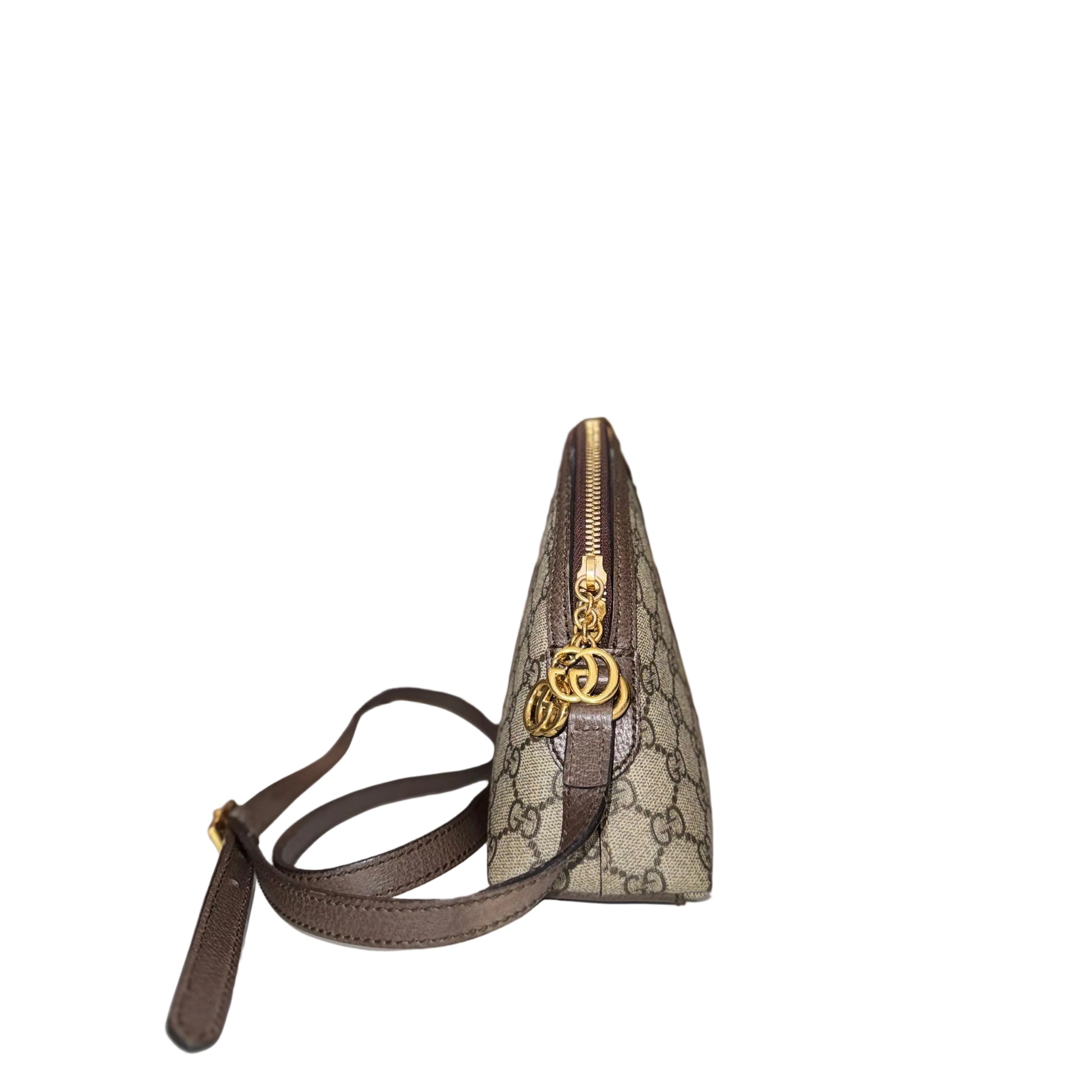 Gucci Supreme Small Ophidia Dome Shoulder Bag- Gazelle Fashion and Style 