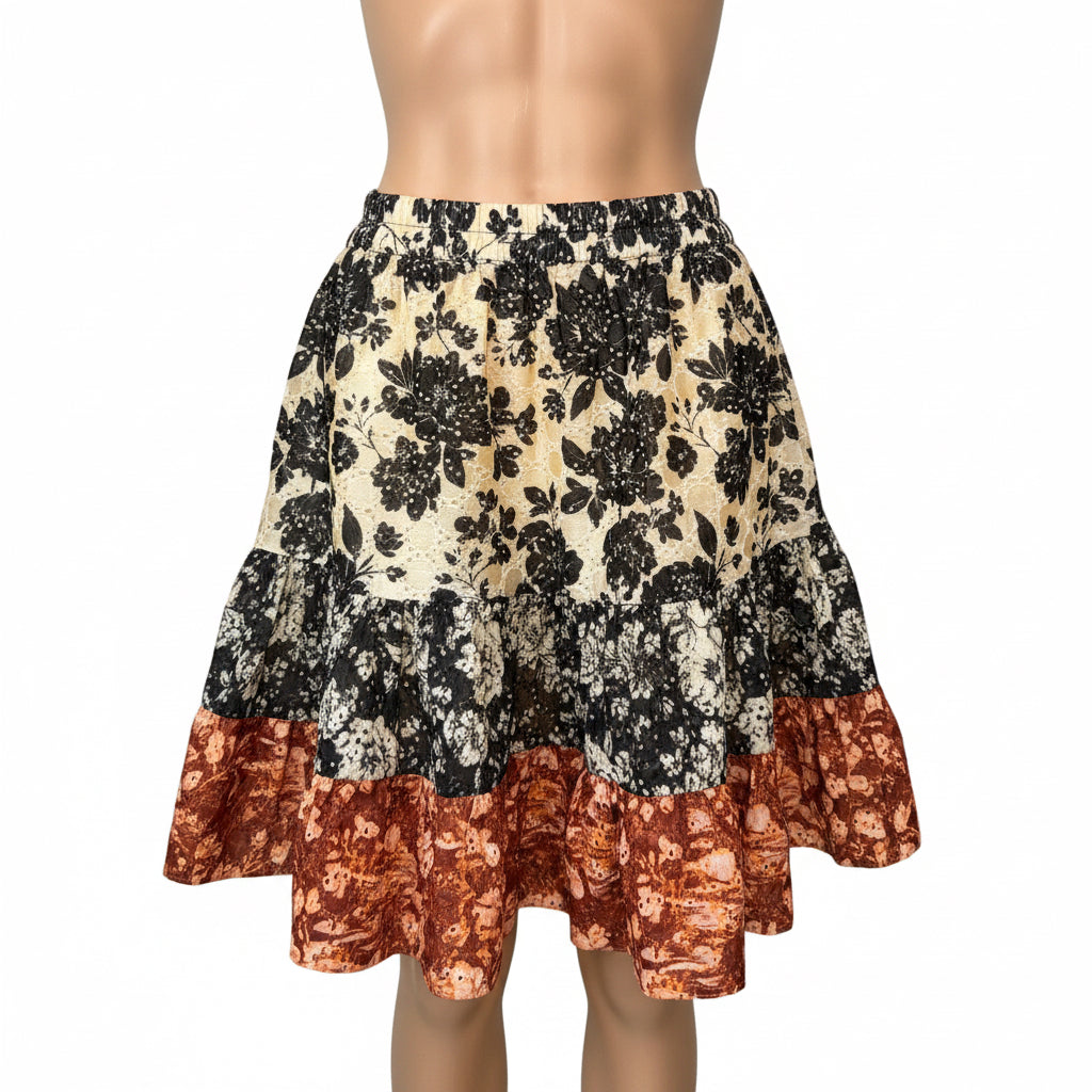 Anthropologie Midi Skirt-SKIRT-Gazelle Fashion and Style