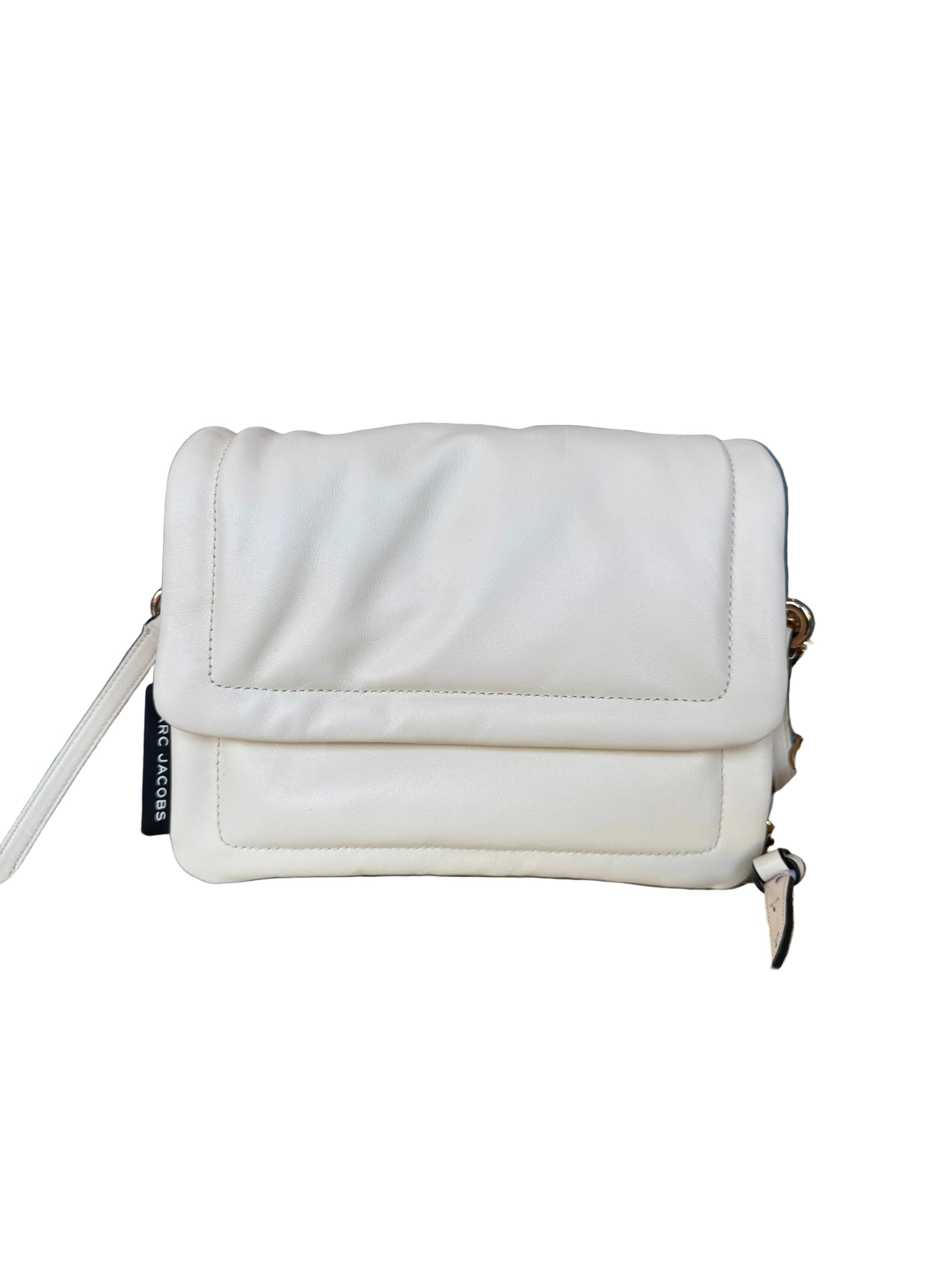 Marc Jacobs Marshmallow Leather Crossbody Bag-CROSSBODY-creme-New-Gazelle Fashion and Style