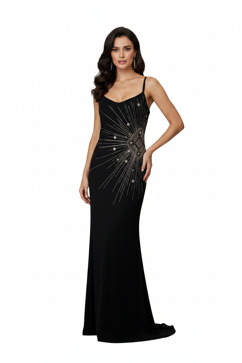 St. John Evening Cocktail Dress- Gazelle Fashion and Style 