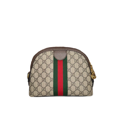 Gucci Supreme Small Ophidia Dome Shoulder Bag- Gazelle Fashion and Style 