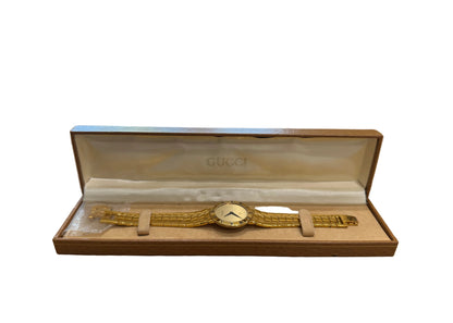 Vintage Gucci 300m Gold Tone Watch