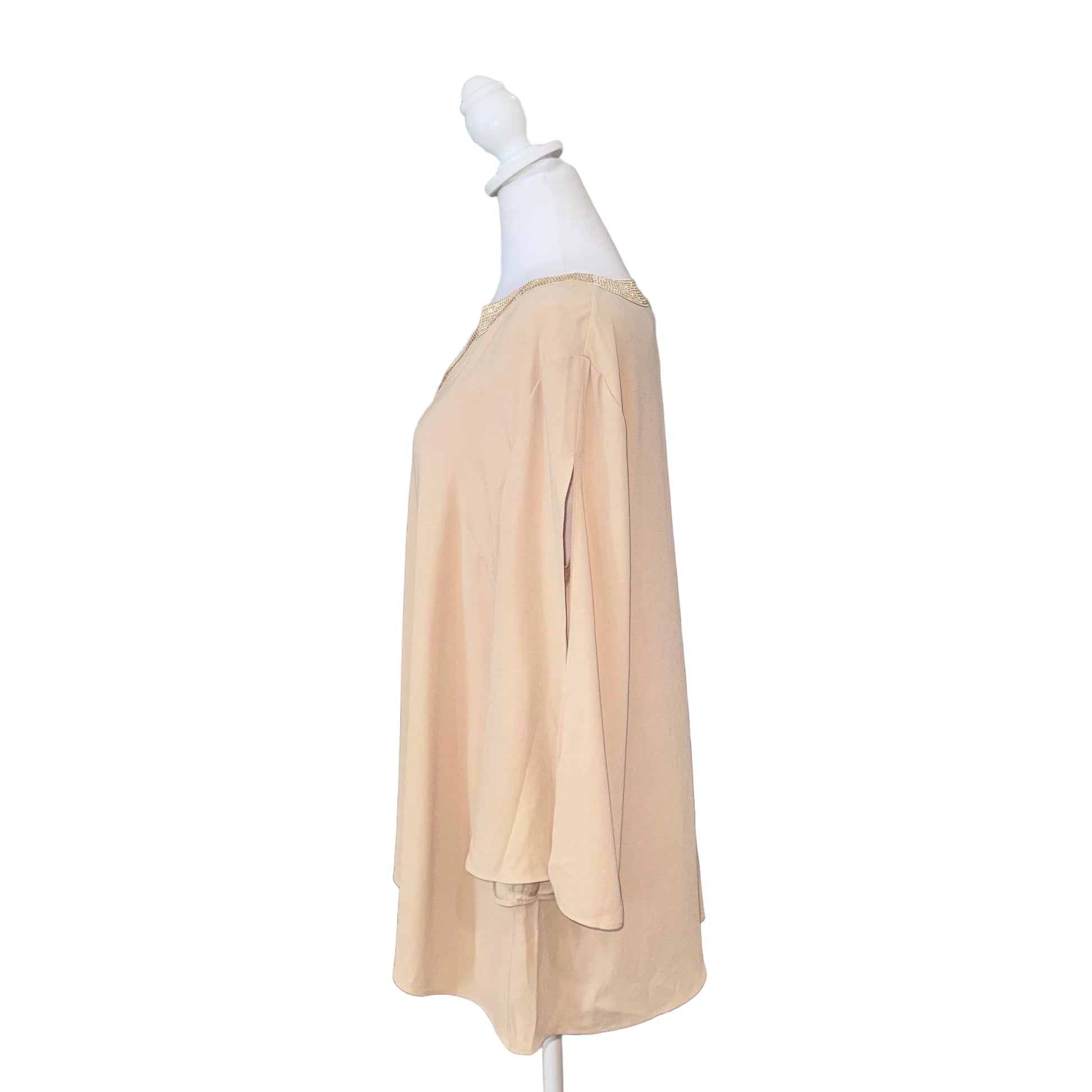 St. John Beaded Neck Top- Gazelle Fashion and Style 