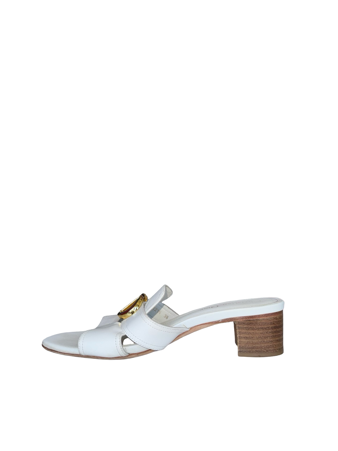 Christian Dior 30 Montaigne Heeled Slide- Gazelle Fashion and Style 