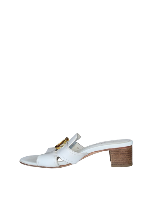 Christian Dior 30 Montaigne Heeled Slide-SHOES-Gazelle Fashion and Style