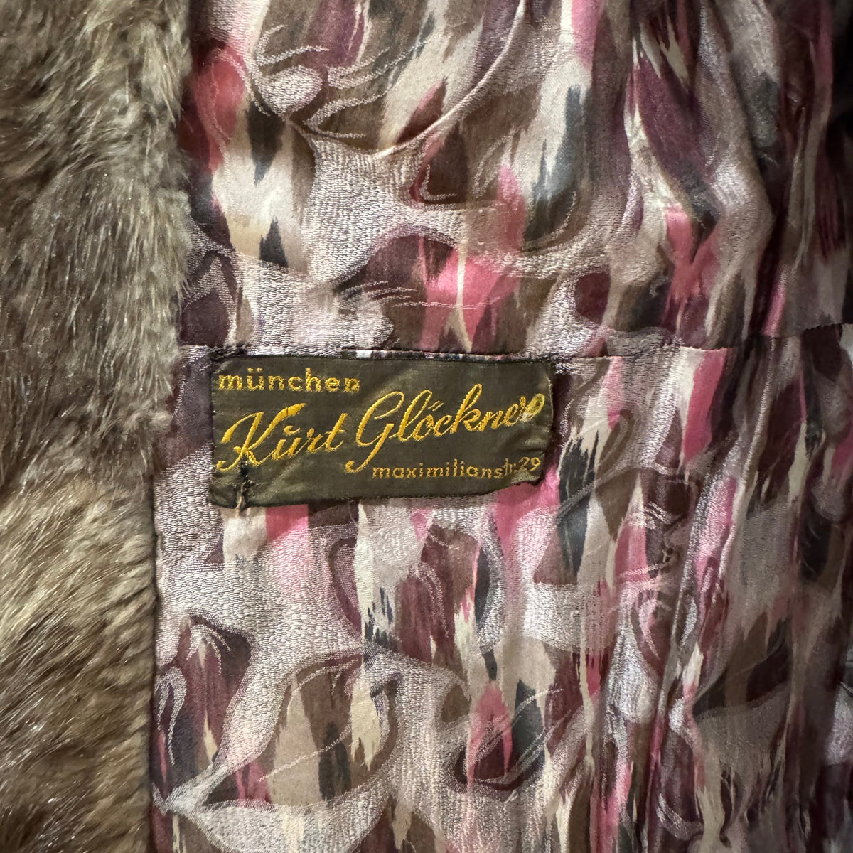 Vintage Kurt Glockner Munchen Fur Coat- Gazelle Fashion and Style 
