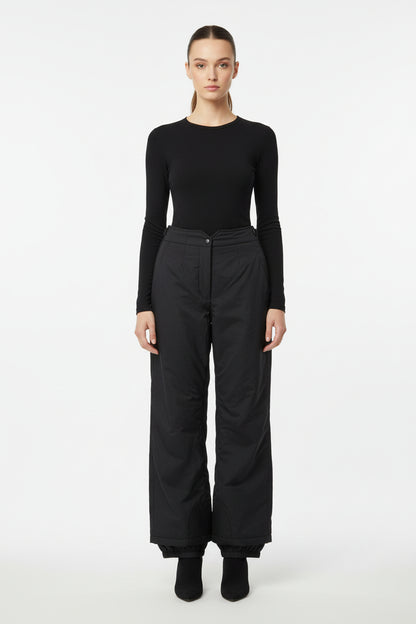 Women's Black Winter Pants-PANTS-Gazelle Fashion and Style