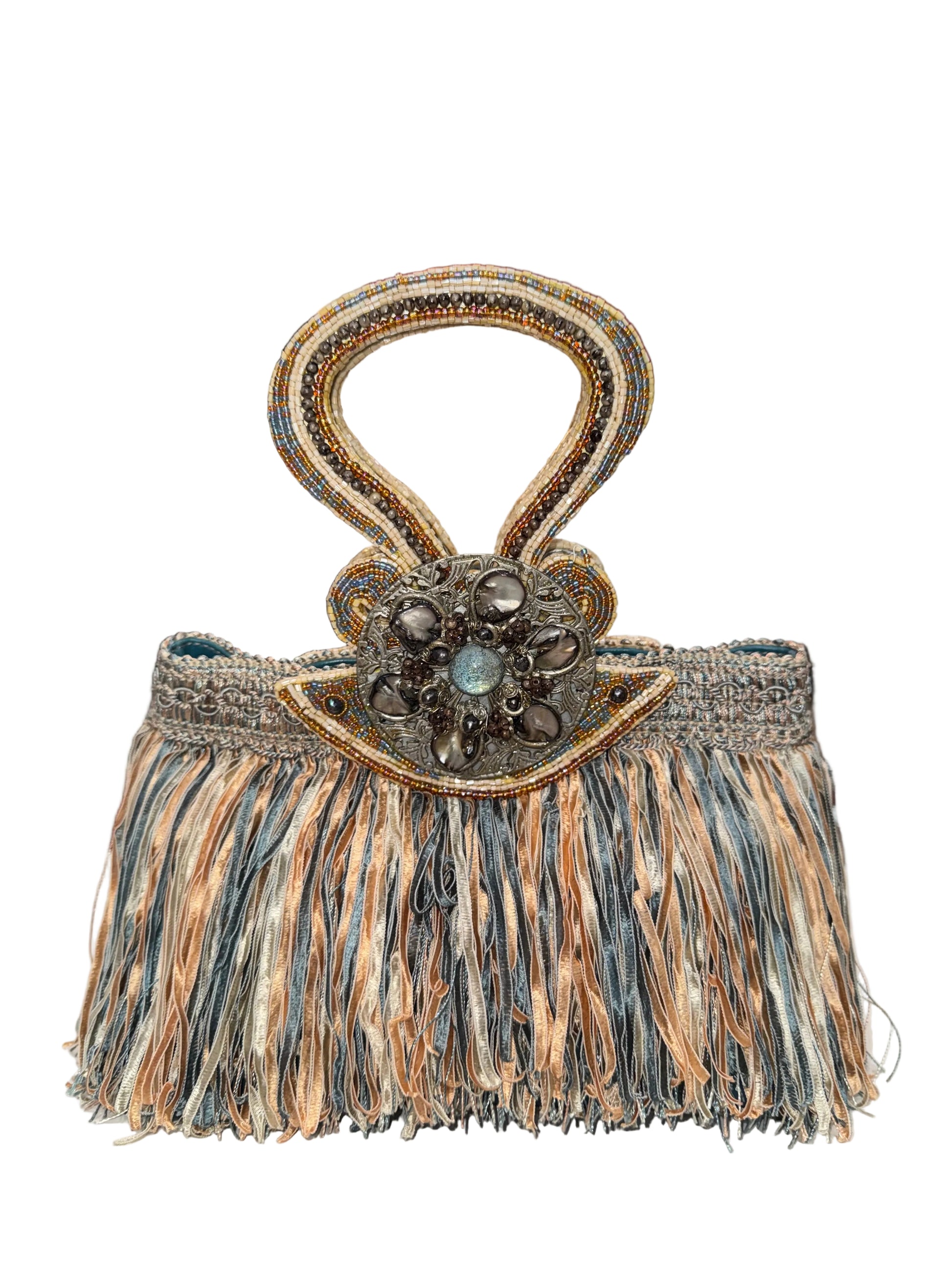 Mary Frances Vintage Beaded Handbag- Gazelle Fashion and Style 