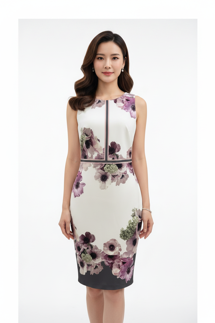 Ted Baker Nanina Neapolitan Dress- Gazelle Fashion and style 