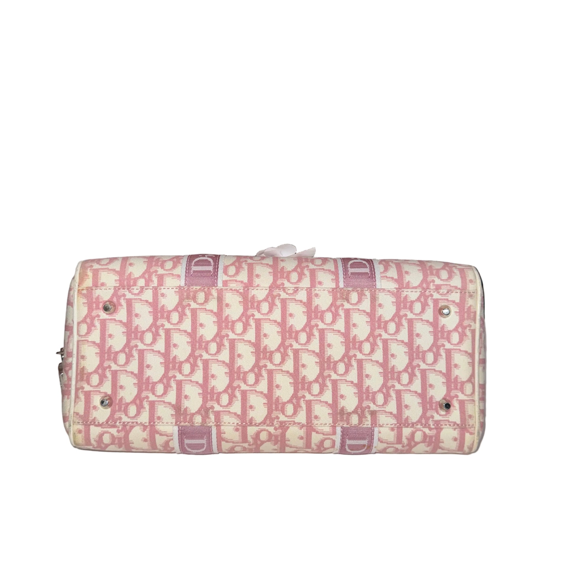 Christian Dior Girly Boston Pink Bag-HANDBAGS-Gazelle Fashion and Style