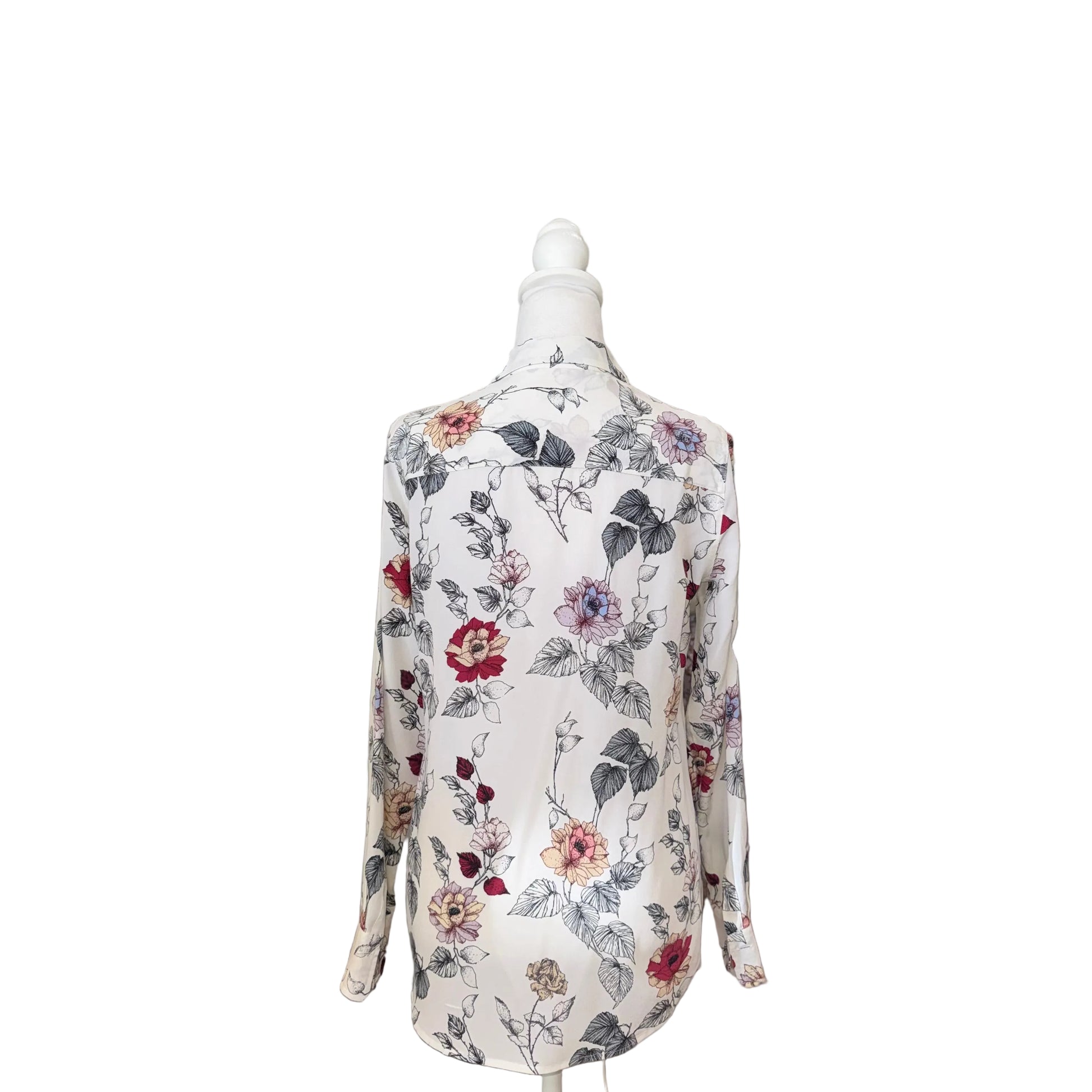 Equipment Femme Silk Floral Top- Gazelle Fashion and Style 