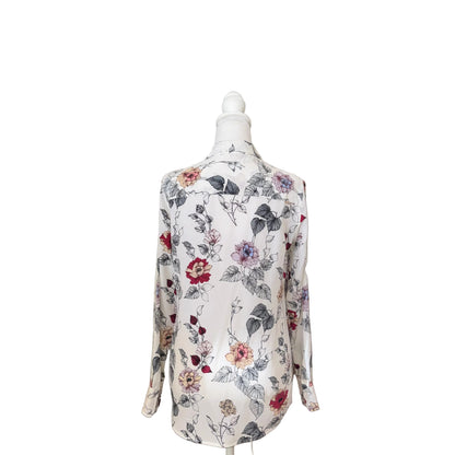 Equipment Femme Silk Floral Top- Gazelle Fashion and Style 