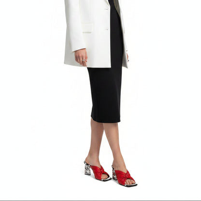 Dolce Gabbana Pop Leather Mules- Gazelle Fashion and Style 