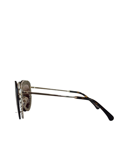 Chanel Butterfly Pearl Sunglasses- Gazelle Fashion and Style 