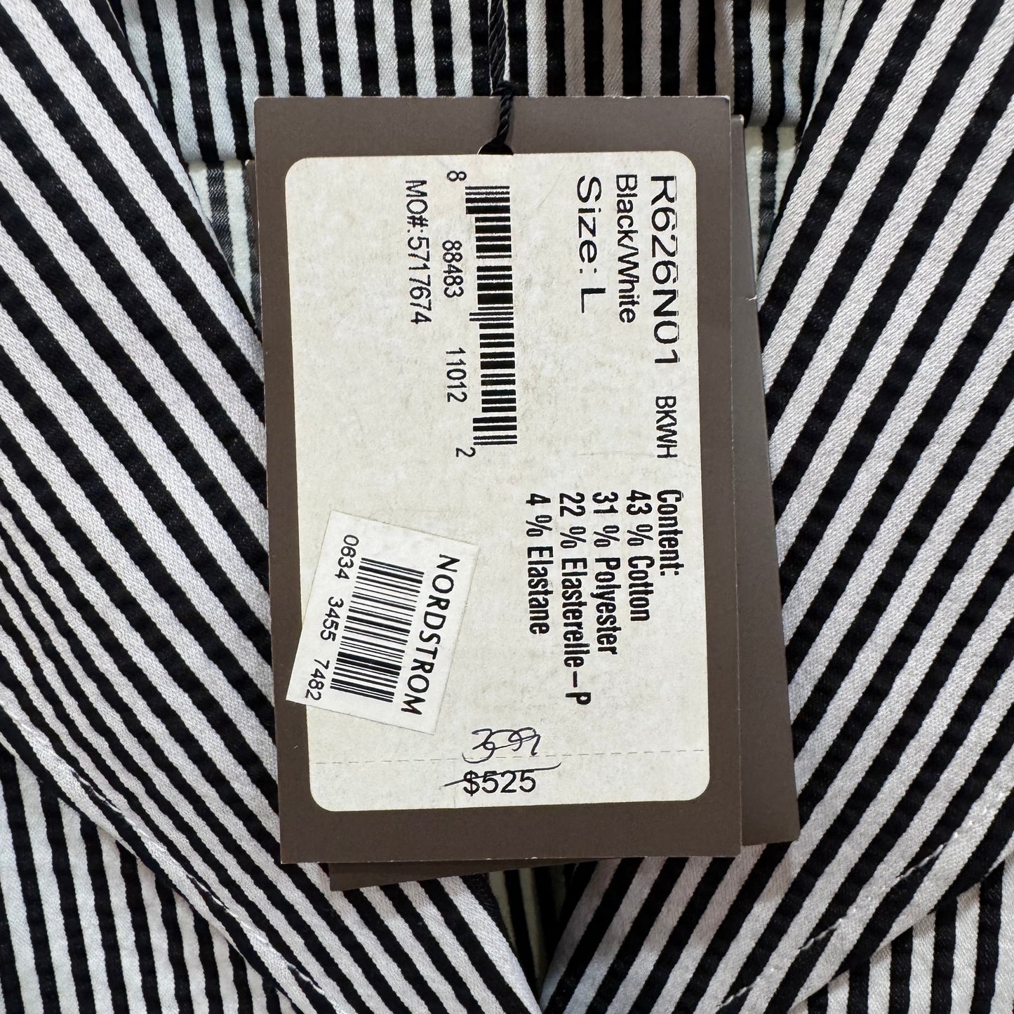 St John Sport Stripped Blazer-BLAZER-Gazelle Fashion and Style