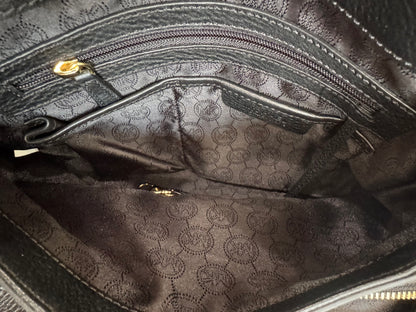 Michael Kors Black Shoulder Bag-HANDBAGS-Gazelle Fashion and Style