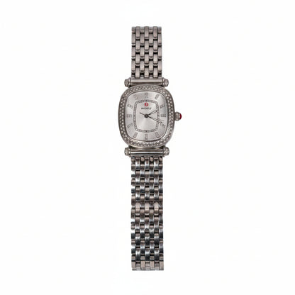 Michele Women's Caber Isle Quartz Watch with Diamond Accents-WATCH-Gazelle Fashion and Style