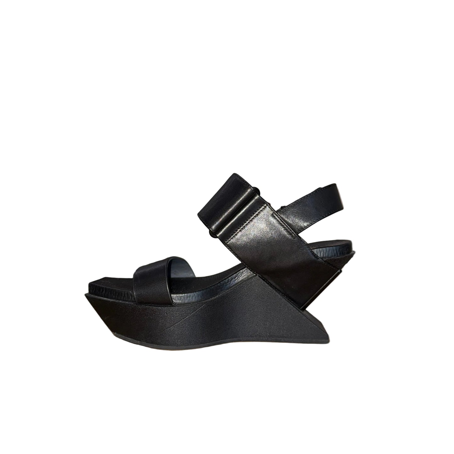 United Nude Delta Wedge Sandal-SANDAL-8-Black-Excellent-Gazelle Fashion and Style