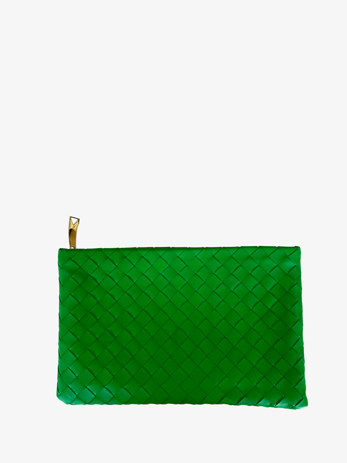 Bottega Veneta Intrecciato Leather Clutch-CLUTCH-Gazelle Fashion and Style