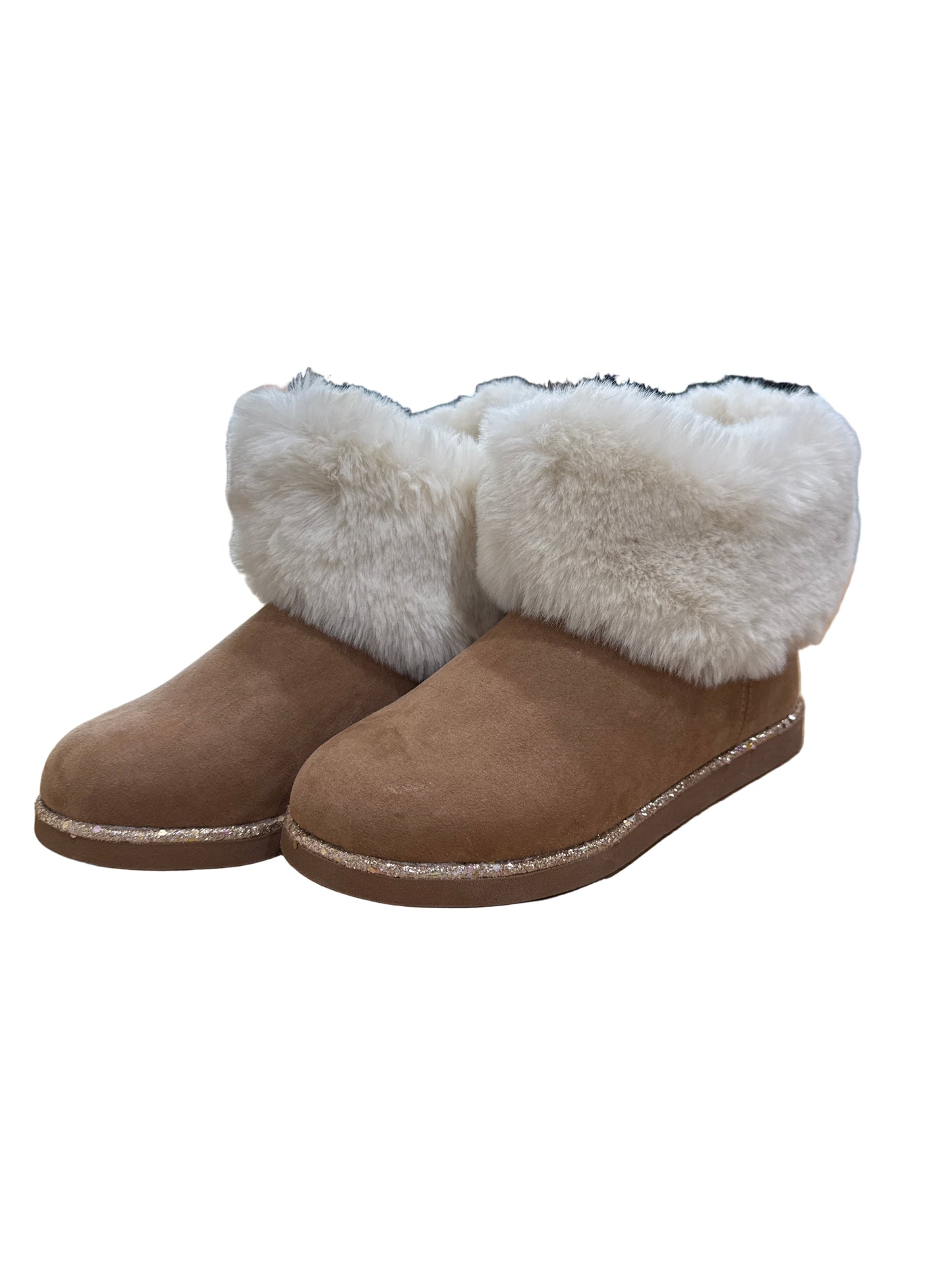Juicy Couture Faux Fur Boots-SHOES-Gazelle Fashion and Style