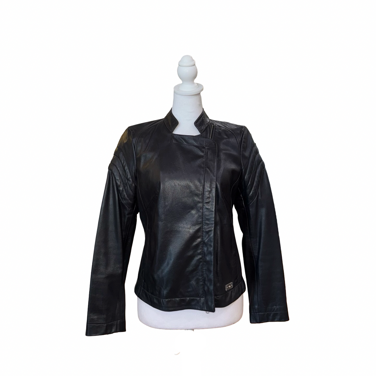 Escada Sport Lambskin Leather Jacket- Gazelle Fashion and Style 