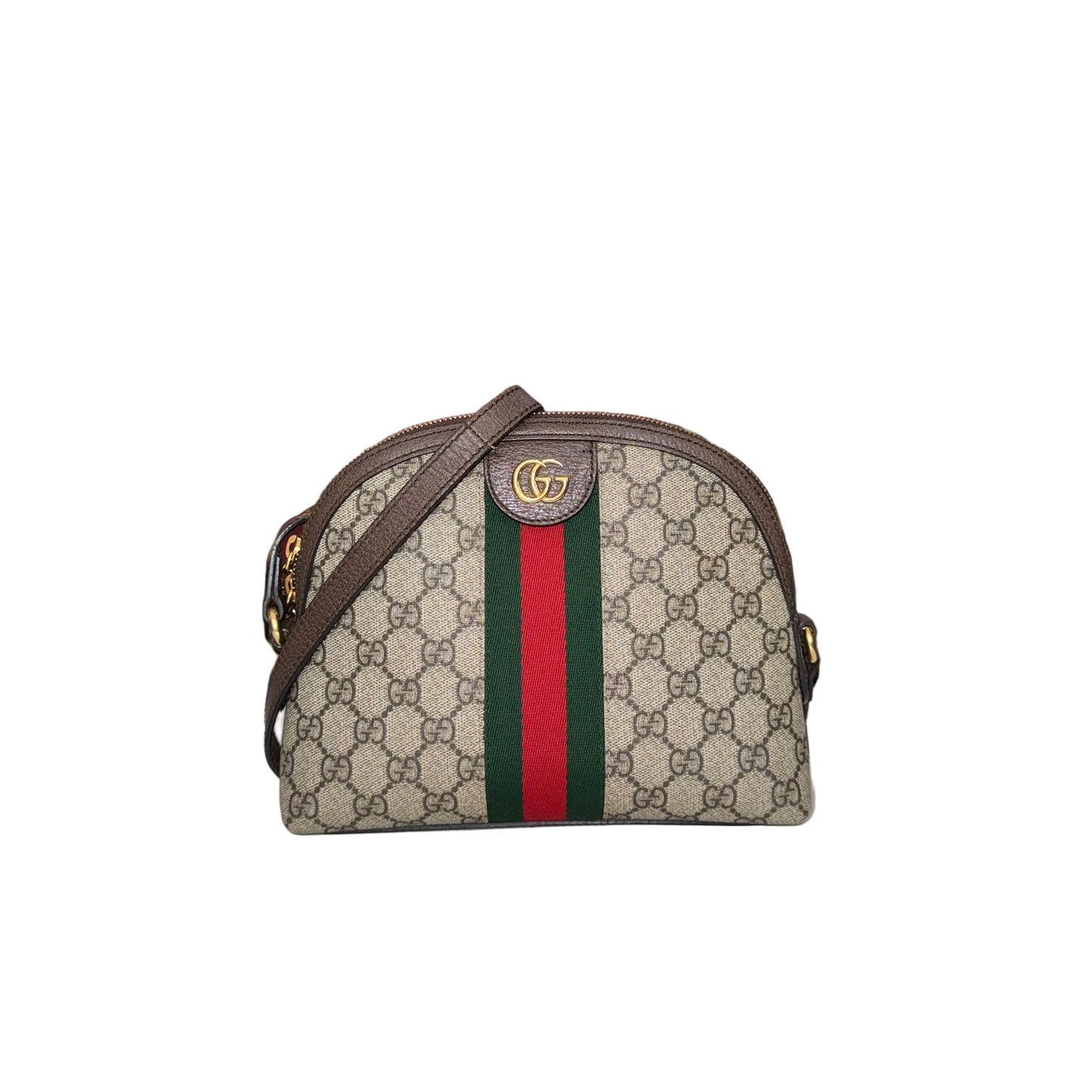 Gucci Supreme Small Ophidia Dome Shoulder Bag- Gazelle Fashion and Style 