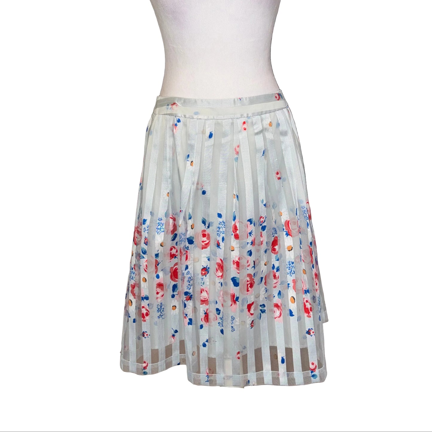 Cath Kidston Vibrant Floral Print Skirt- Gazelle Fashion and Style 
