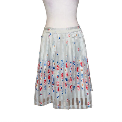 Cath Kidston Vibrant Floral Print Skirt- Gazelle Fashion and Style 